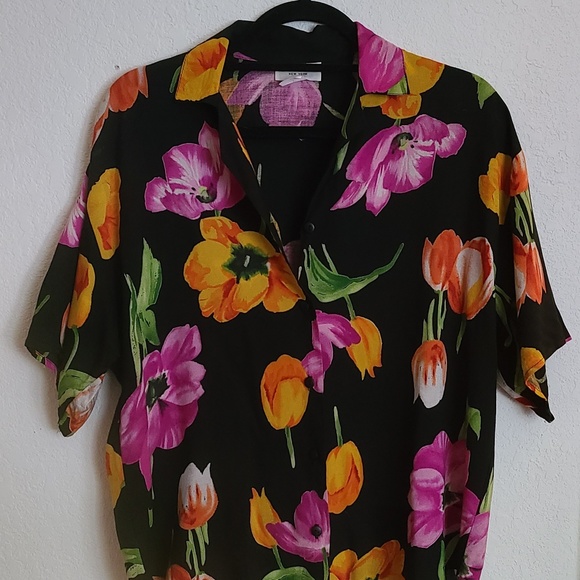 Vintage Caribou New York Floral Dress Set Made in USA - Picture 2 of 11